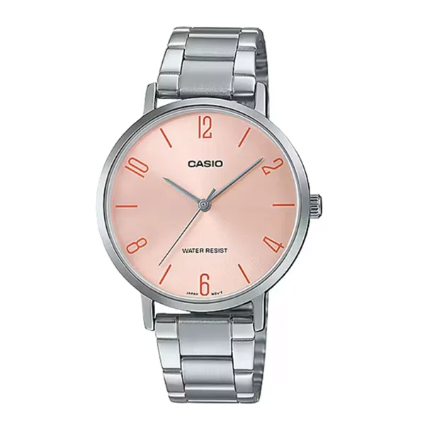 ساعت مچی زنانه Casio  (کاسیو ) بند فلز مدل LTP-VT01D-4B2