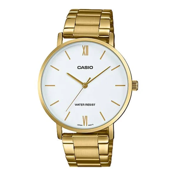 ساعت مچی زنانه Casio (کاسیو ) بند فلز مدل MTP-VT01G-7B