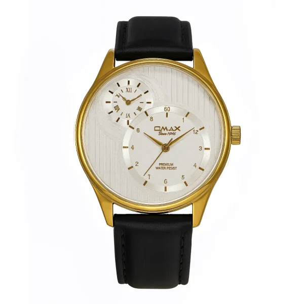 ساعت مچی مردانه Omax (اوماکس) بند چرم  مدل S002G62A
