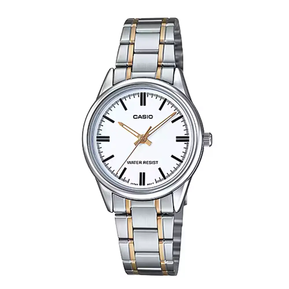 ساعت مچی زنانه Casio (کاسیو) مدل LTP-V005SG-7A بند استیل اورجینال