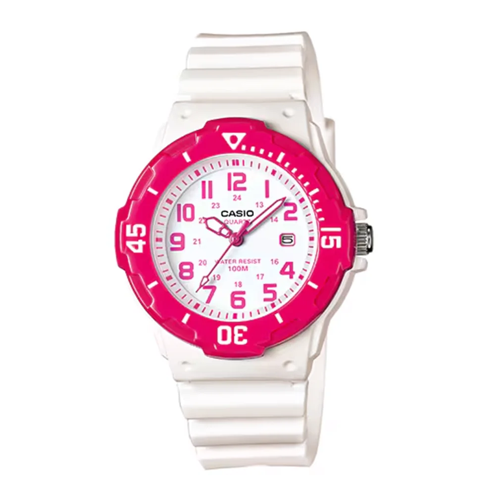 ساعت مچی آنالوگ زنانه/نوجوانانه Casio (کاسیو ) بند رزین مدل LRW-200H-4BV اورجینال