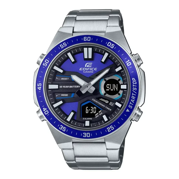 ساعت مچی مردانه Edifice Casio (کاسیو ادیفیس) بند فلز مدل EFV-C110D-2AV
