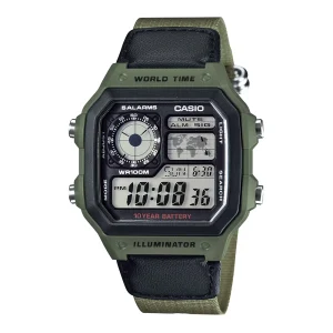 ساعت مچی دیجیتال اسپرت Casio (کاسیو) بند رزین مدل AE-1200WHB-3BV اورجینال