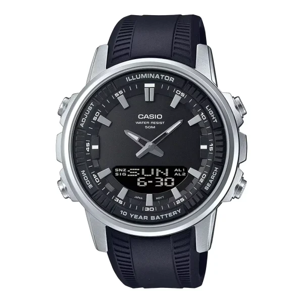ساعت مچی مردانه Casio  (کاسیو ) بند رزین مدل AMW-880-1AV