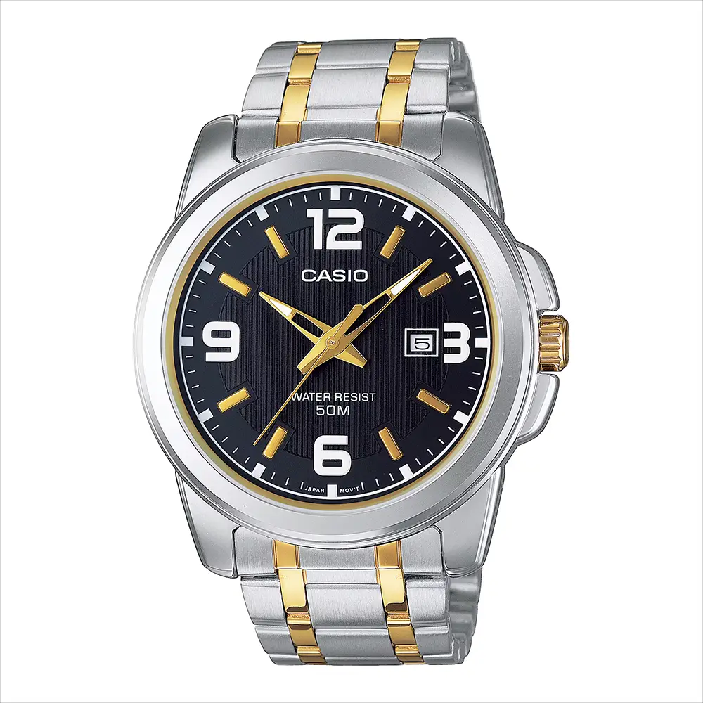 ساعت مچی مردانه Casio (کاسیو) مدل MTP-1314SG-1AV بند استیل اورجینال