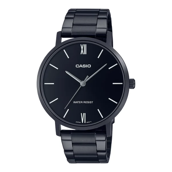 ساعت مچی مردانه Casio (کاسیو ) بند فلز مدل MTP-VT01B-1B