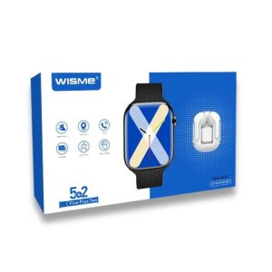 ساعت هوشمند و ایرپاد شیشه ای ویسمی wisme مدل WS-X17