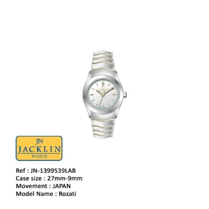 ساعت مچی فلزی زنانه جَکلین Rozati مدل JN-1399539L