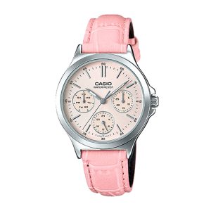 ساعت مچی زنانه Casio (کاسیو ) بند چرم مدل LTP-V300L-4A