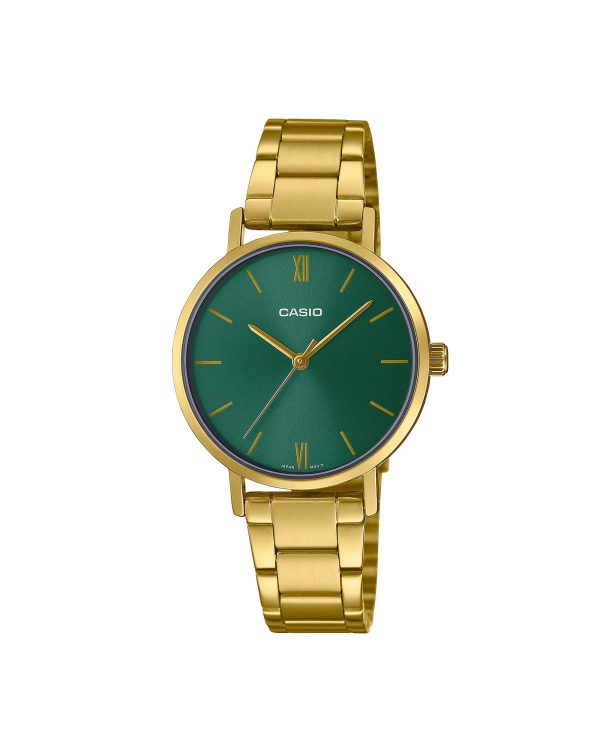 ساعت مچی  زنانه Casio (کاسیو ) بند فلز مدل LTP-VT02G-3A