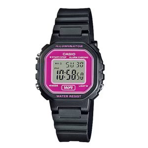 ساعت مچی دیجیتال زنانه/نوجوانانه Casio (کاسیو ) بند رزین مدل LA-20WH-4A  اورجینال